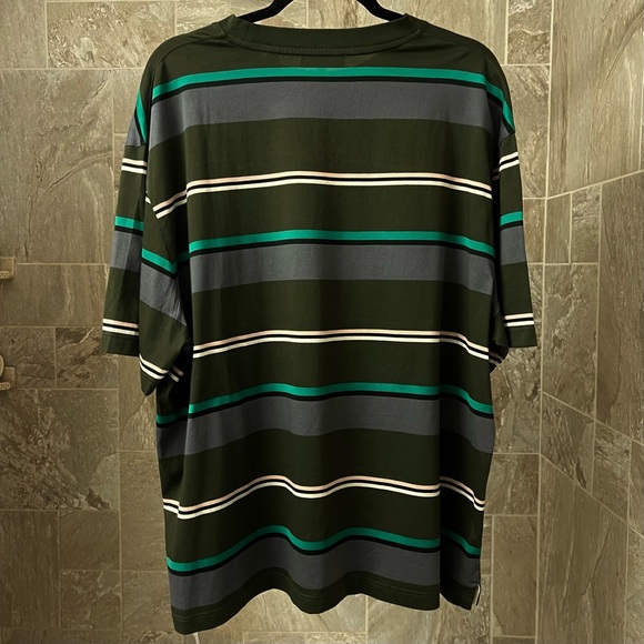 TED BAKER STRIPED COTTON SHORT SLEEVE T-SHIRT - Picture 5 of 5
